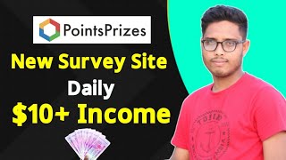 Pointsprizes Survey Daily 10 Income 2022।। Points prize Survey Review [upl. by Uchida]