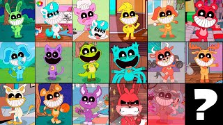 ALL SMILING CRITTERS CARDBOARDS ANIMATION  NEW SECRET CARDBOARD  watch until the end [upl. by Hakvir]