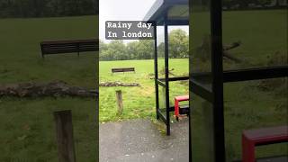 Bus travels Rainy day in Londontravel youtubeshorts dailyvlog dailytravel [upl. by Derman]