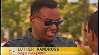 Luther Vandross LIVE  Stop To Love Take You Out Never Too Much 2001 [upl. by Zwart350]