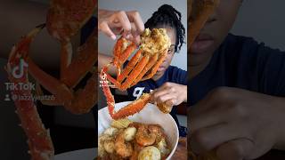 Seafood boil mukbang seafood crab spicyseafoodboil [upl. by Miriam]