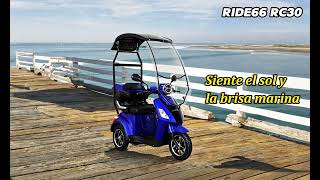 Ride66 RC30 Scooter Eléctrico de 4 Ruedas httpswwwbikehellocomesproductride66rc30 [upl. by Tiras]