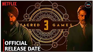 Sacred Game Season 3 Release Date Announcement  Sacred Game Season 3 Official Trailer netflix [upl. by Asa]