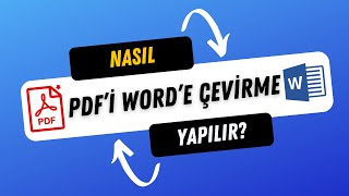 PDF dosyasını microsoft WORDe çevirme [upl. by Amor]