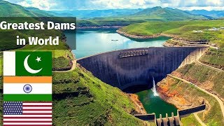 10 Greatest Dams Ever Build in the World  Biggest Dams [upl. by Erised]