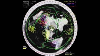 Earthquake 71mww 106 km WSW of Sangay Philippines 20240711T021317513Z shorts earthquake [upl. by Loutitia]