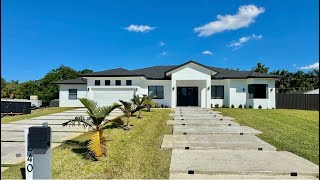 Insane 13 Million new construction POOL home on 23 acres of land in West Palm Beach Florida [upl. by Meeker]