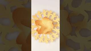 wow nice paper cut decor idea plz subscribe like papercrafts shortvideo [upl. by Katushka]