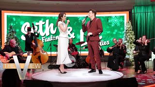 Seth MacFarlane and Liz Gillies Talk Holiday Album and Perform That Holiday Feeling  The View [upl. by Shaylynn]