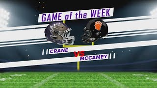 Week 1  Crane vs McCamey [upl. by Bonine]