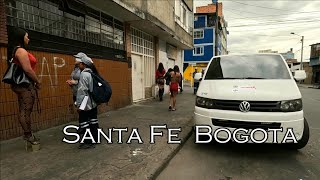 🇨🇴 REAL LIFE IN BARRIO SANTA FE BOGOTA COLOMBIA [upl. by Lein]