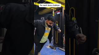 Nách lena chahiye😂 viralshort funny gym trend gymcomdey shorts ytshots yt comedy dance [upl. by Afnin]