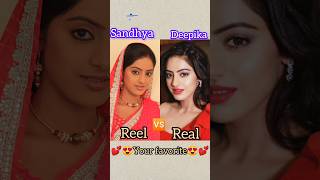 shivangi joshi naira reel 🆚 real SandhyaDeepika 🆚 NairaShivangi 🆚 Gopidevoleena 🆚 Anikasurbhi😍😘💕 [upl. by Gavin562]