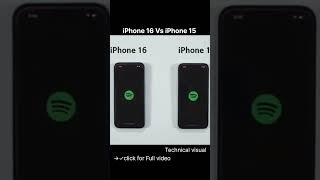 iPhone 16 vs iPhone 15  SPEED TEST [upl. by Ebag]