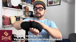 Tutorial colocación Vendas Compactas Interdigitales ECHALEKU BOXEO 🥊 [upl. by Eleirbag439]