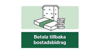 Om du ska betala tillbaka bostadsbidrag till Försäkringskassan [upl. by Ecyac]