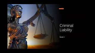 Introduction to Criminal Liability amp Elements of Actus Reus  Law Unit 1 [upl. by Aihtebat]