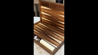 Backgammon board inlays [upl. by Sidnac]