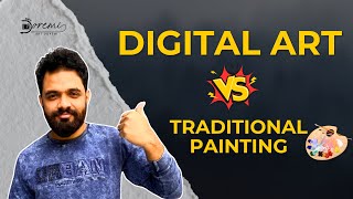 Digital Painting Tutorial for Beginners  Importance of Digital Painting  Art Doremi [upl. by Preiser]