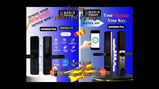 hanex Smart Lock 🥰 hanex hanexsmart innovate statusvideo smartx stata smartliving smartlife [upl. by Ashlan]