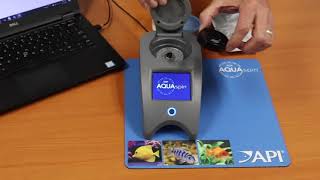 API AQUASPIN Photometer Unboxing amp Set Up Video [upl. by Ahcsas]