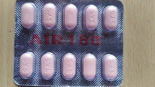 Fexofenadine Hydrochloride 180 mg tablets  Air 180 tablets [upl. by Assirram573]