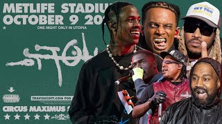 Travis Scott LIVE  Metlife Stadium NYC Ft Playboi Carti Kanye West Future Don Toliver [upl. by Kaia150]