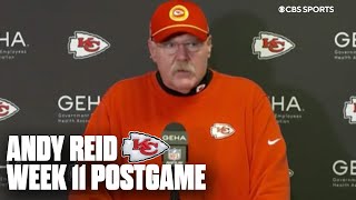 Andy Reid highlights how costly turnovers ended Chiefs 15game winning streak  Press Conference [upl. by Reibaj]