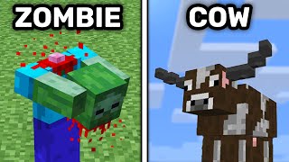 Insanely Rare Minecraft Mobs [upl. by Nahtnahoj846]