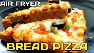 Air Fryer BREAD PIZZA airfryerrecipes airfryersnacks airfryer byrastalks breadpizza pizza [upl. by Hedberg]