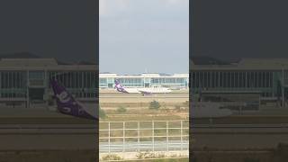 HK express A321231 landing ICN R16R aviation landing a321 shorts [upl. by Araek]