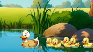 NUEVO Canción de los 5 Patitos  Aprende a contar en 3 minutos [upl. by Caravette21]