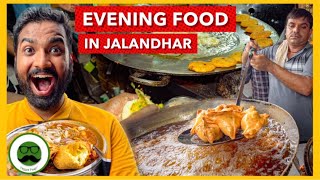 Evening Street Food in Jalandhar  Veggie Paaji [upl. by Aivatnuhs]