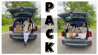 COLLEGE PREP EPISODE 2  Packing for college [upl. by Yrailih301]