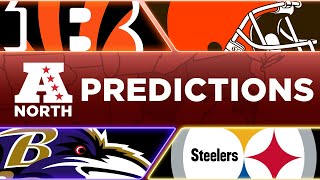 AFC North Predictions 2024 [upl. by Brandice]