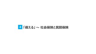 【生徒用】高校生のための金融リテラシー講座 ④「備える」～社会保険と民間保険 [upl. by Ecienahs6]