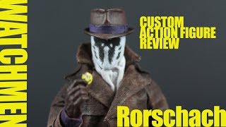 Rorschach  Custom Action Figure Review [upl. by Christina336]