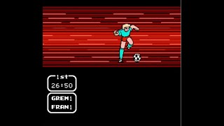 Captain Tsubasa 2 nes Grem vs France match [upl. by Avevoneg]