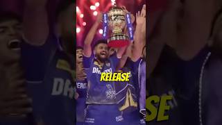 Champion Captain होने के बावुजुद KKR ने Shreyas Iyer Ko Release कियु करदिया shorts [upl. by Kannav]