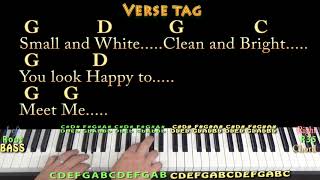 Edelweiss The Sound of Music Piano Cover Lesson in G with ChordsLyrics [upl. by Hunter]