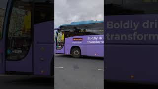 new route Aircoach  152D8651  Volvo B11R Plaxton Panther 3  C18  route 701  to city center [upl. by Aleen]