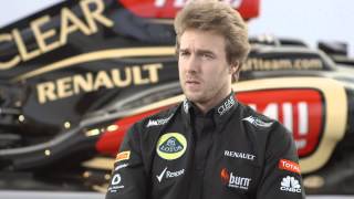 Davide Valsecchi interview at Lotus E21 launch [upl. by Llenrag]