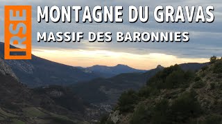 Montagne du GRAVAS  Massif des Baronnies Drôme [upl. by Zita]