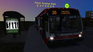 OMSI 2 New John City Route 36B [upl. by Nreval373]