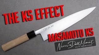 The KS Effect  The Masamoto KS is an iconic knife that has changed an industry [upl. by Ettelegna]