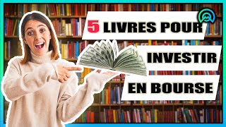 📚 TOP 5  LES MEILLEURS LIVRES POUR DÉBUTER EN BOURSE 2021 [upl. by Kiki665]