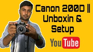 CANON 200 MARK 2 UNBOXING AHSAN INFO TECH [upl. by Greenberg]