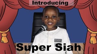 Super Siah 3yr Old Interview [upl. by Stedman]