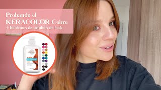 PRUEBO EL KERACOLOR CLENDITIONER  HABLAMOS DE CAMBIOS DE LOOKS [upl. by Mannuela838]