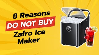 DONT BUY ZAFRO ICE MAKER BEFORE WATCHING THIS VIDEO ❌🥶 8 REASONS [upl. by Hachmin]